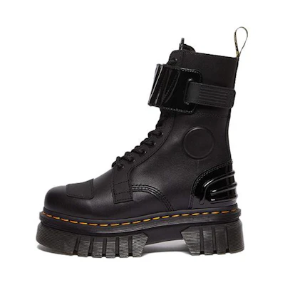 Dr. Martens Dr.Martens Audrick 10-Eye Alternative Leather Lace Up Boots 'Black'
