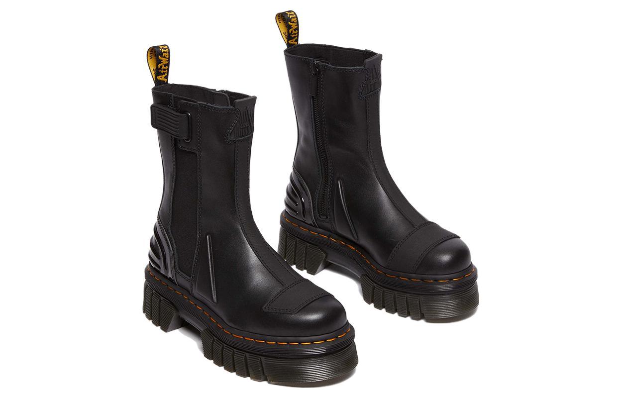 Lookbook Botas Plataforma Negras Dr. Martens Audrick Cuero Alternativo Chelsea Hi 30973001