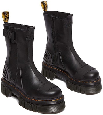 Dr. Martens Dr.Martens Audrick Alternative Leather Chelsea Hi Platform Boots 'Black' 30973001 Lookbook Dr. Martens Dr.Martens Audrick Alternative Leather Chelsea Hi Platform Boots 'Black' 30973001