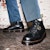 Dr. Martens Church Buckingham Kasut Kulit Monkey 'Hitam' 26857001