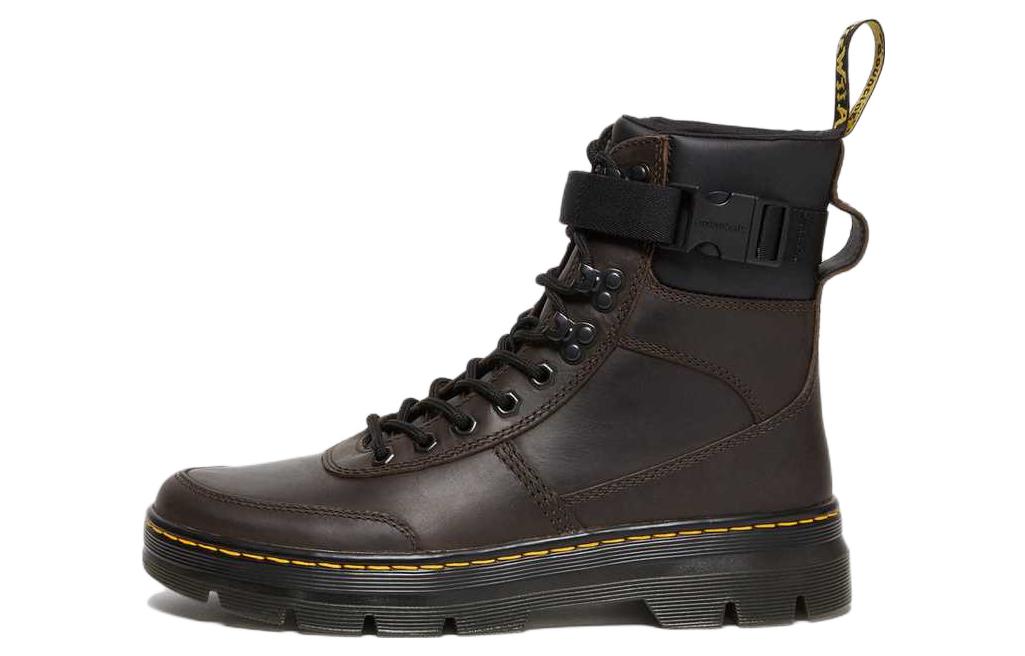 Buy Dr. Martens Combs Tech Crazy Horse Kulit Kasual Boot 'Dark Brown Crazy Horse' 27804201