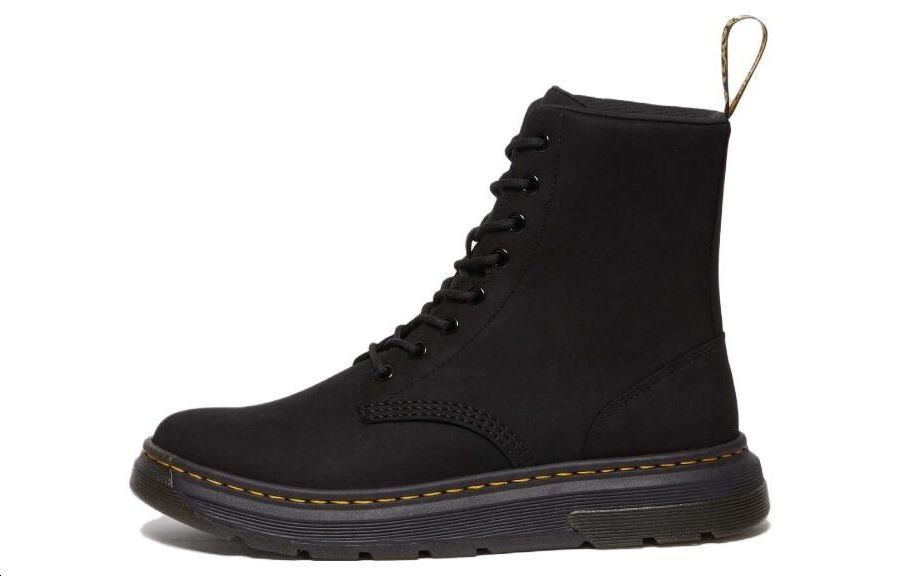 Dr. Martens Dr.Martens Crewson Nubuck Leather Everyday Boots 'Black' 31225001