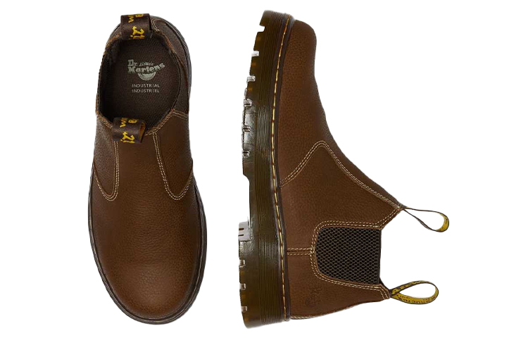 Lookbook 马丁靴 Dr.Martens Hardie 切尔西工装靴 '奶油色' 24026248