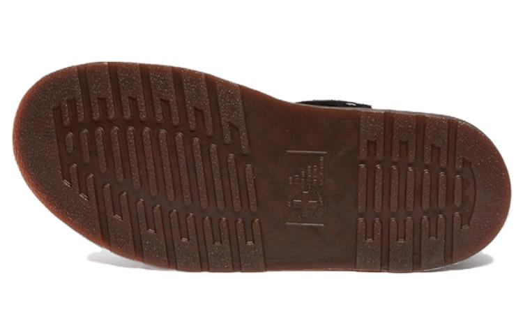 Shop 닥터마틴 이샴 데저트 오아시스 블랙 스웨이드 뮬 31092001