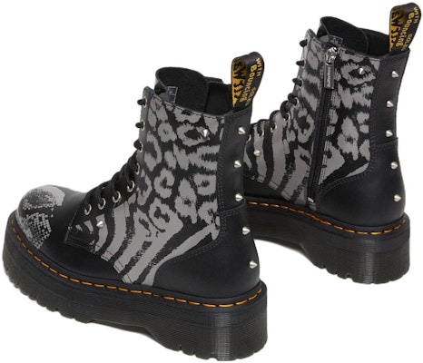 Dr. Martens Dr.Martens Jadon Boot Animal Clash Leather Platforms 'Black' 27669001 Purchase Dr. Martens Dr.Martens Jadon Boot Animal Clash Leather Platforms 'Black' 27669001
