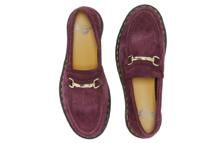 Dr. Martens Dr.Martens Snaffle Suede Loafers 'Plum' 圖 3