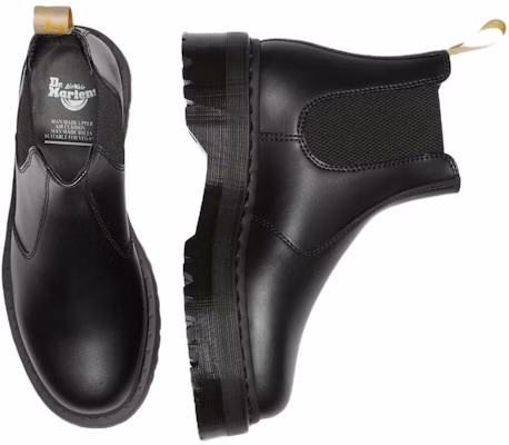 Dr. Martens Vegan 2976 Quad Chelsea Boots 'Hitam' Uniseks 27560001 Shop Dr. Martens Vegan 2976 Quad Chelsea Boots 'Hitam' Uniseks 27560001