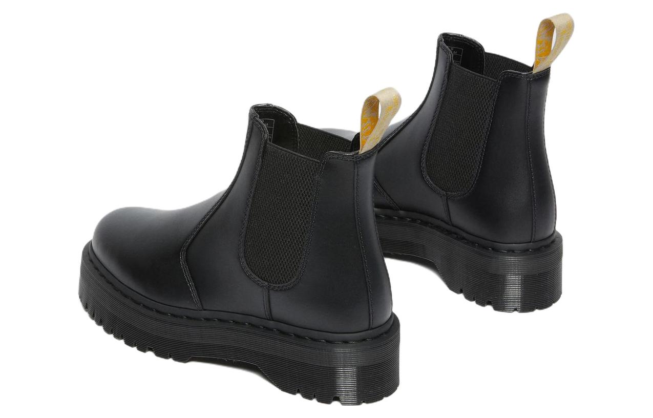 Details for Dr.Martens 馬汀博士 皮革 簡潔時尚 短筒 切爾西靴 男女同款 黑色