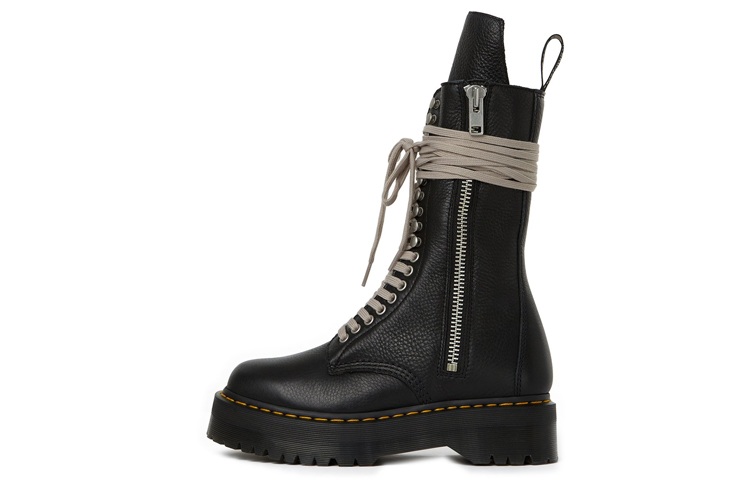 Dr. Martens Dr.Martens x Rick Owens 1918 Leather Lace Up Platform Boots 'Black' 27979001