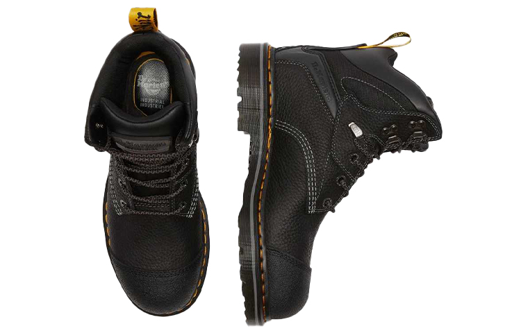 Lookbook Dr. Martens Duxford Grizzly Kalis Air 'Hitam' 24998001