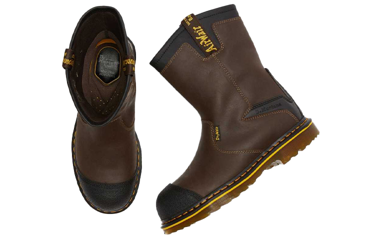 Lookbook Dr. Martens Firth Impermeabili High Top ''Marrone Scuro'' 25018201