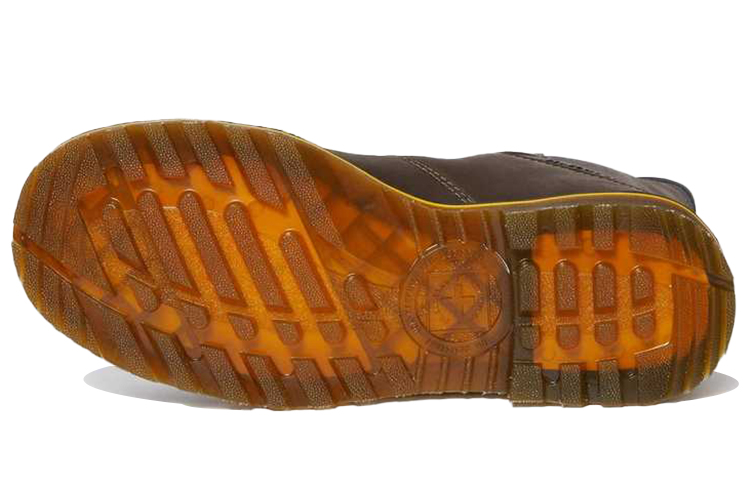 Shop Dr. Martens Firth Impermeabili High Top ''Marrone Scuro'' 25018201
