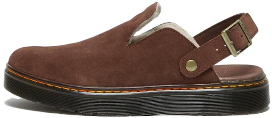 Dr. Martens Fur-Lined Comfort Fashion Mule 'Dark Brown' 27921201 Buy Dr. Martens Fur-Lined Comfort Fashion Mule 'Dark Brown' 27921201