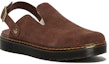 Order Dr. Martens Kasut Mule Berbulu Selesa Fesyen 'Coklat Gelap' 27921201