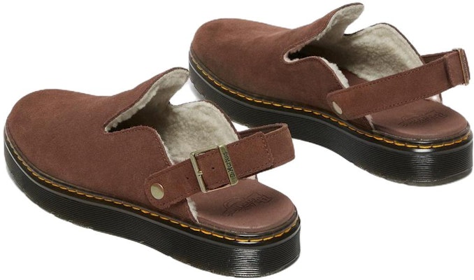 Dr. Martens Zuecos Moda Forrados de Piel 'Marrón Oscuro' 27921201 Purchase Dr. Martens Zuecos Moda Forrados de Piel 'Marrón Oscuro' 27921201
