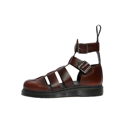 Dr. Martens Geraldo Leather Brown Sandals