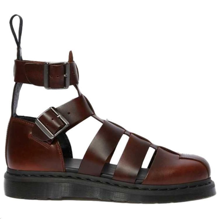 Order Sandalias de Cuero Marrón Dr. Martens Geraldo 20769211