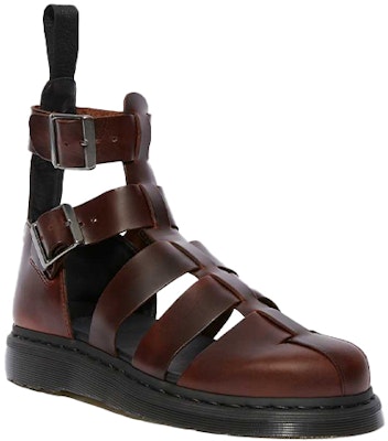 Dr. Martens Geraldo Leather Brown Sandals 20769211 Lookbook Dr. Martens Geraldo Leather Brown Sandals 20769211