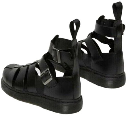 马丁博士Geraldo黑色皮革角斗士凉鞋 15696001 Shop 马丁博士Geraldo黑色皮革角斗士凉鞋 15696001