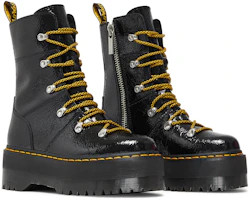 Cheap (W) Botas Plataforma de Charol Dr. Martens Ghilana Max 'Negro' 27788001
