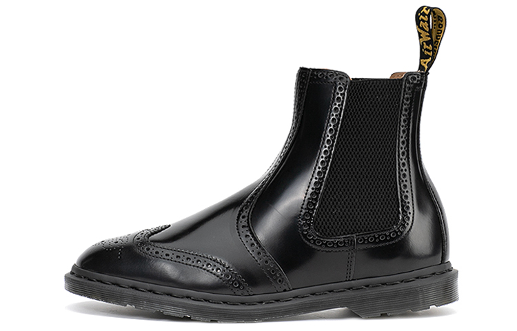 Dr. Martens Graeme Brogue Leather Boots 'Black' 26586001