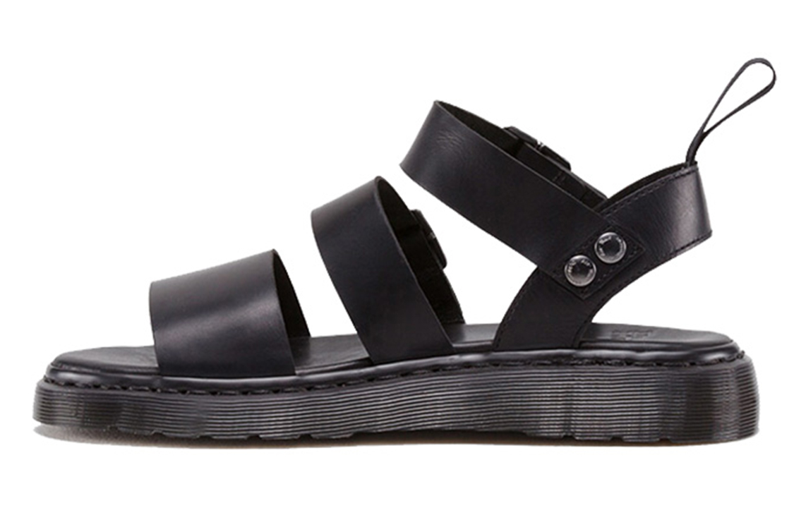 Dr. Martens Gryphon Brando Leather Gladiator Sandals 'Black' 15695001