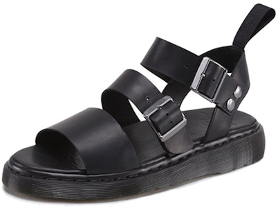 닥터마틴 그리폰 브란도 블랙 가죽 글래디에이터 샌들 15695001 Lookbook 닥터마틴 그리폰 브란도 블랙 가죽 글래디에이터 샌들 15695001