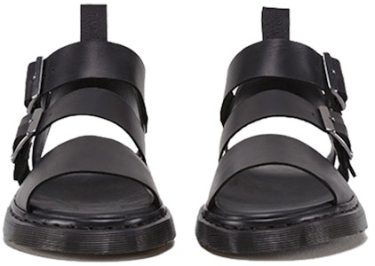 닥터마틴 그리폰 브란도 블랙 가죽 글래디에이터 샌들 15695001 Shop 닥터마틴 그리폰 브란도 블랙 가죽 글래디에이터 샌들 15695001