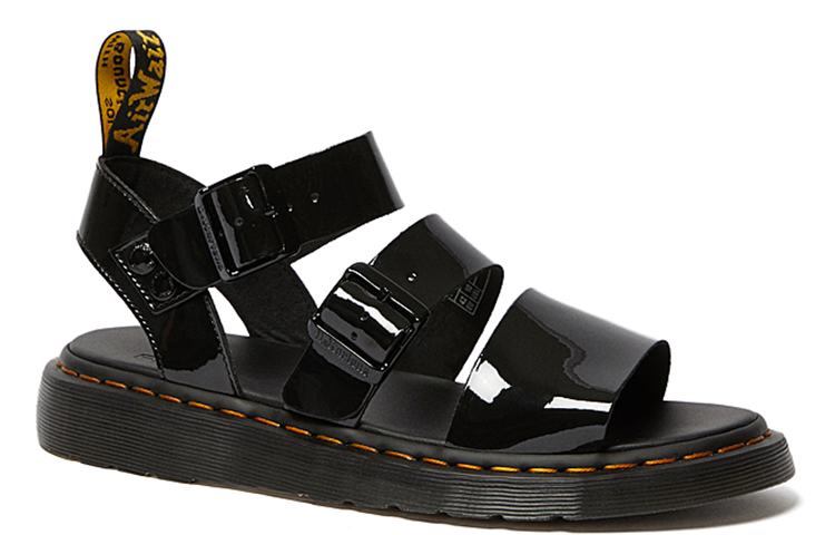 Lookbook Dr. Martens Gryphon Strap Sandal Hitam Uniseks 25515001