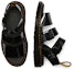 Shop Dr. Martens Gryphon Strap Sandal Hitam Uniseks 25515001