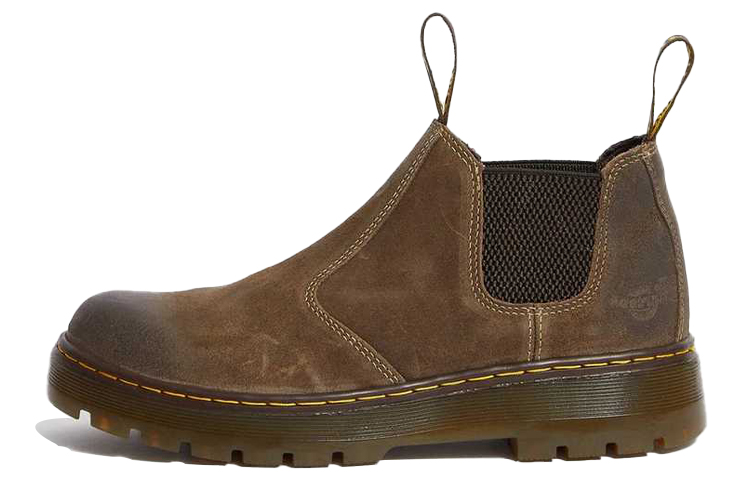 Buy 马丁靴 Haedie 麂皮切尔西靴 '棕色' 25731201