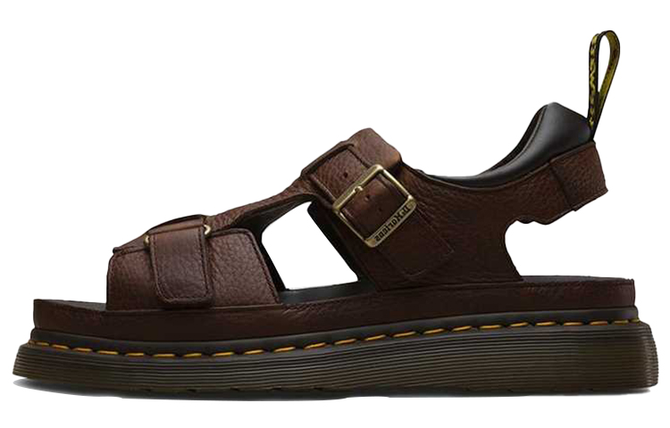 Buy 닥터마틴 헤이든 샌들 '브라운 블랙' 24627201
