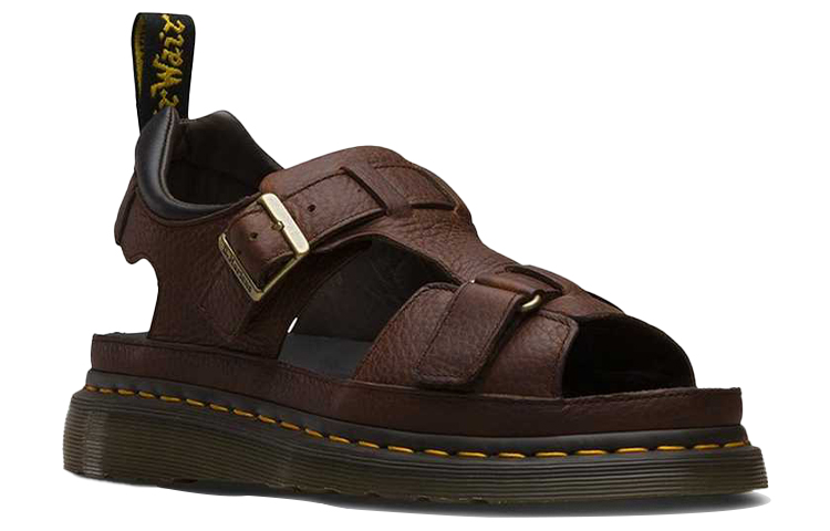 Dr. Martens Hayden Sandals 'Brown Black' 圖 2