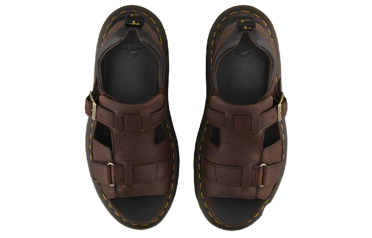 Dr. Martens Hayden Sandals 'Brown Black' 圖 3