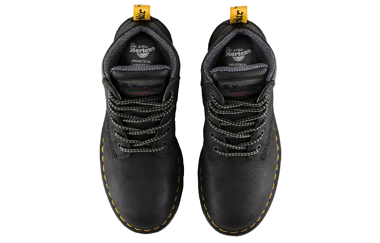 Lookbook Dr.Martens/馬汀博士 Hynine 安全鋼頭工裝靴 男女款 黑色