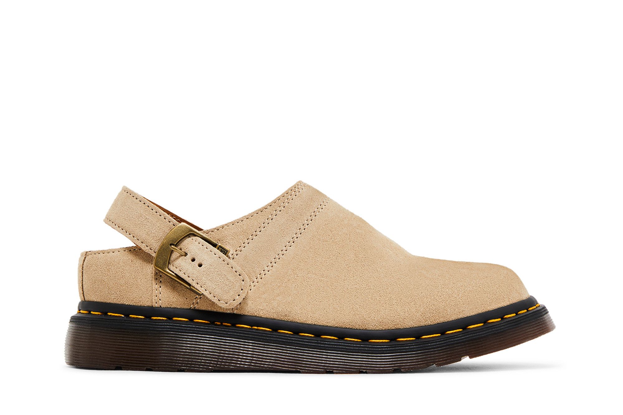 Dr. Martens Isham Desert Oasis Suede Mule 'Parchment Beige' 31734292
