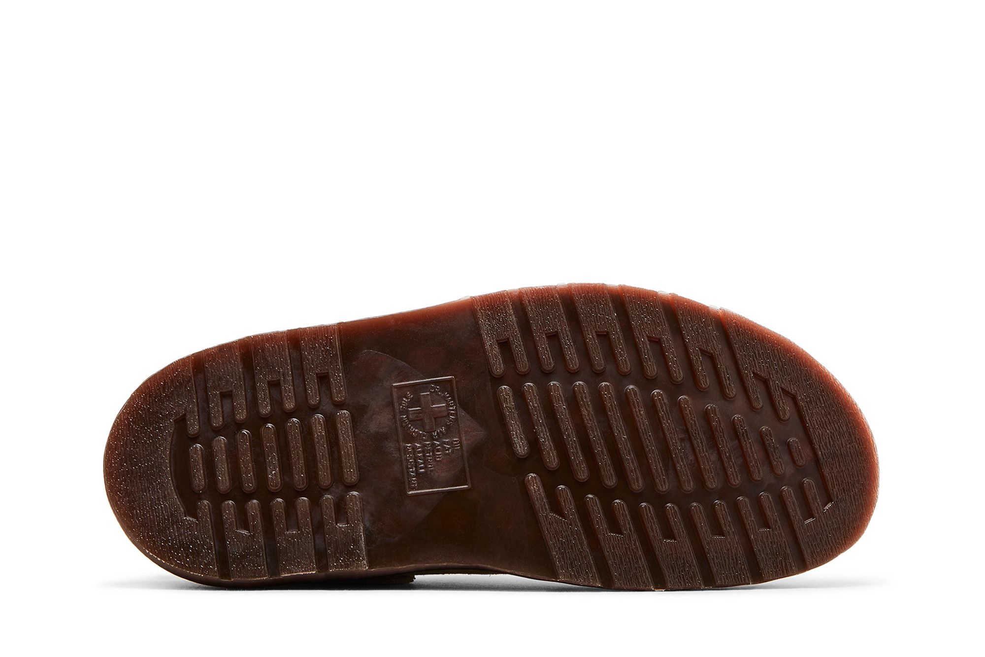 Shop Dr. Martens Isham 沙漠绿洲麂皮穆勒鞋「羊皮纸米色」 31734292