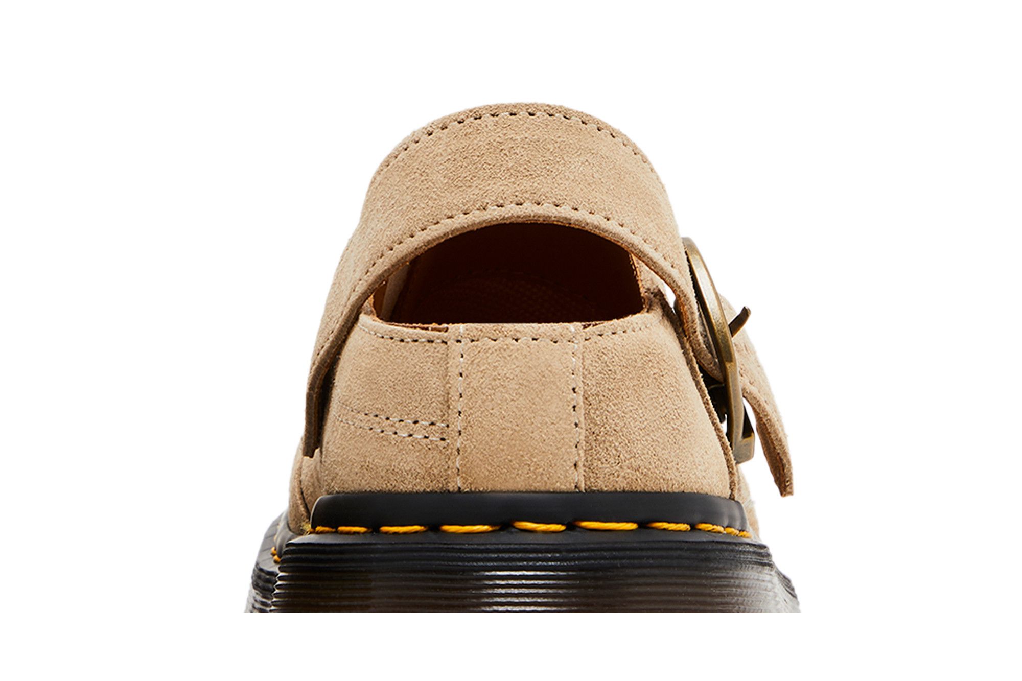 Sizing Dr. Martens Isham 沙漠绿洲麂皮穆勒鞋「羊皮纸米色」 31734292
