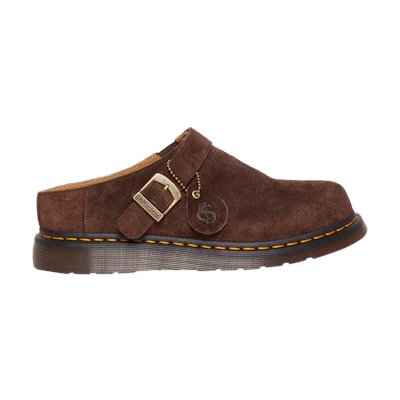 Dr. Martens Isham Suede Shoe 'Dark Brown'