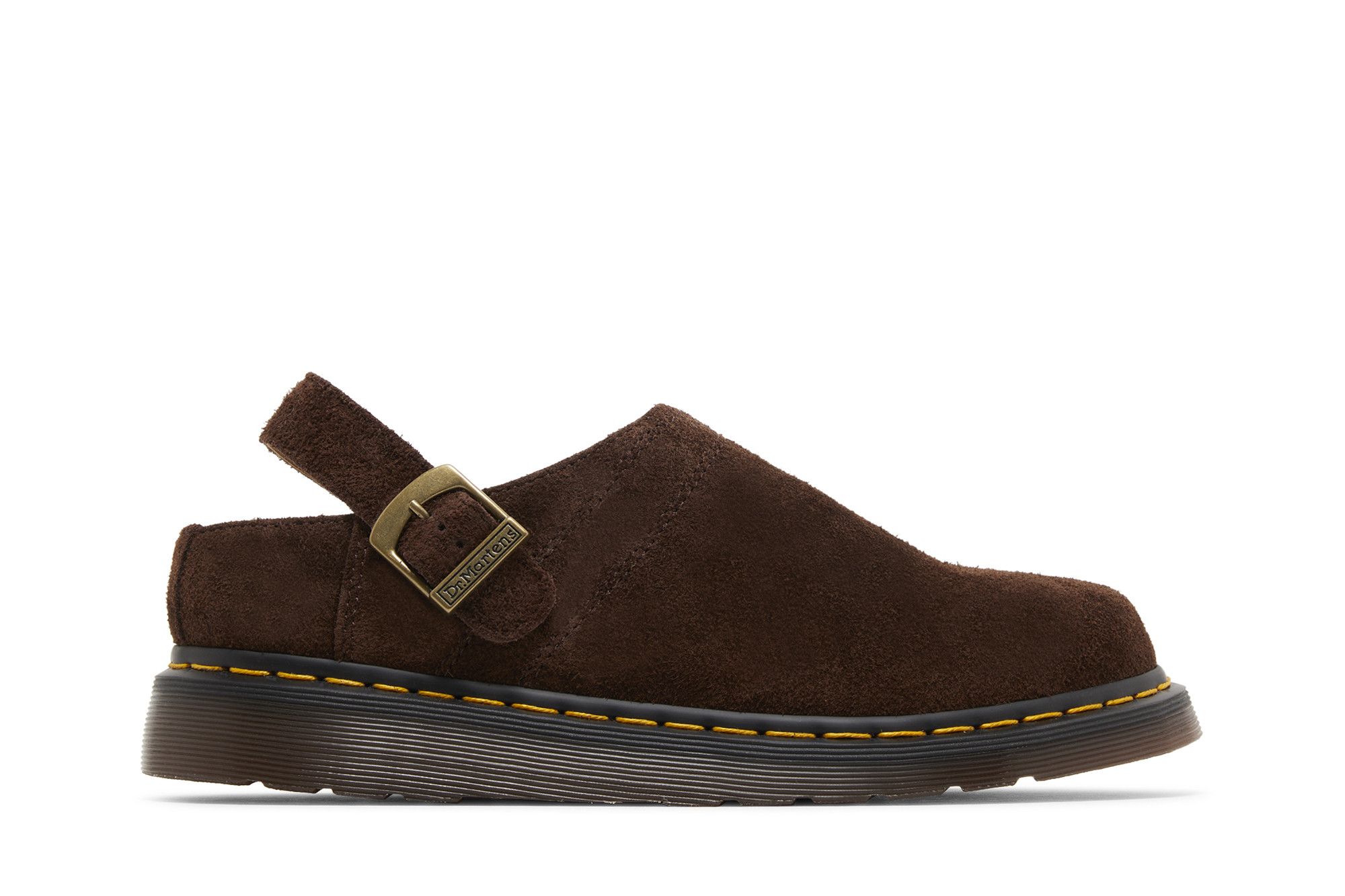Dr. Martens Isham Suede Shoe 'Dark Brown' 30619201