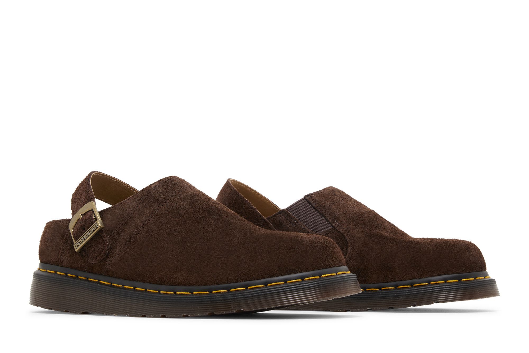 Cheap Dr. Martens Isham Suède Schoen ''Donkerbruin'' 30619201