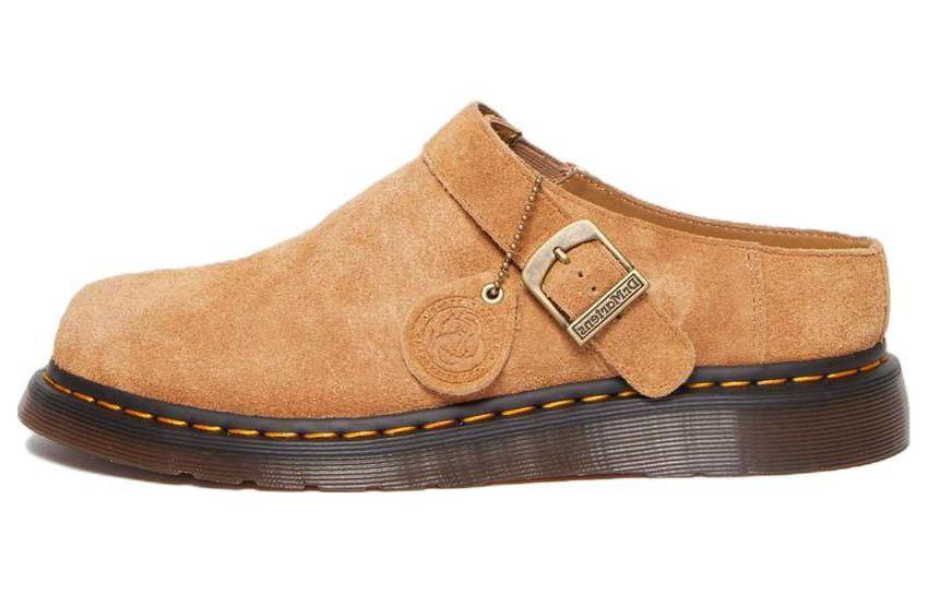 Buy 马汀博士 Isham 麂皮鞋 'Sandy' 30619291