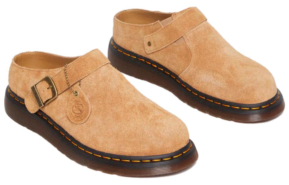 Order 马汀博士 Isham 麂皮鞋 'Sandy' 30619291