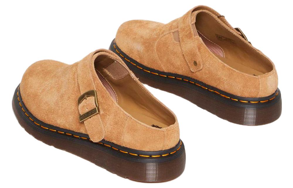 Shop 马汀博士 Isham 麂皮鞋 'Sandy' 30619291