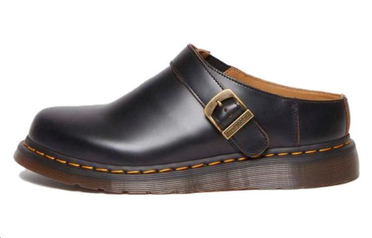 Buy Dr. Martens Isham Vintage Smooth Sepatu 'Hitam' 30627001