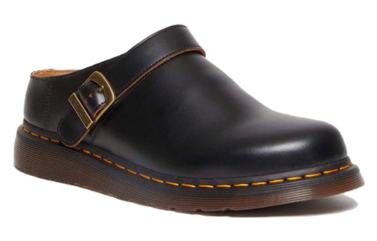 Order Dr. Martens Isham Vintage Smooth Sepatu 'Hitam' 30627001