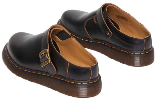 Dr. Martens Isham Vintage Smooth Sepatu 'Hitam' 30627001 Shop Dr. Martens Isham Vintage Smooth Sepatu 'Hitam' 30627001