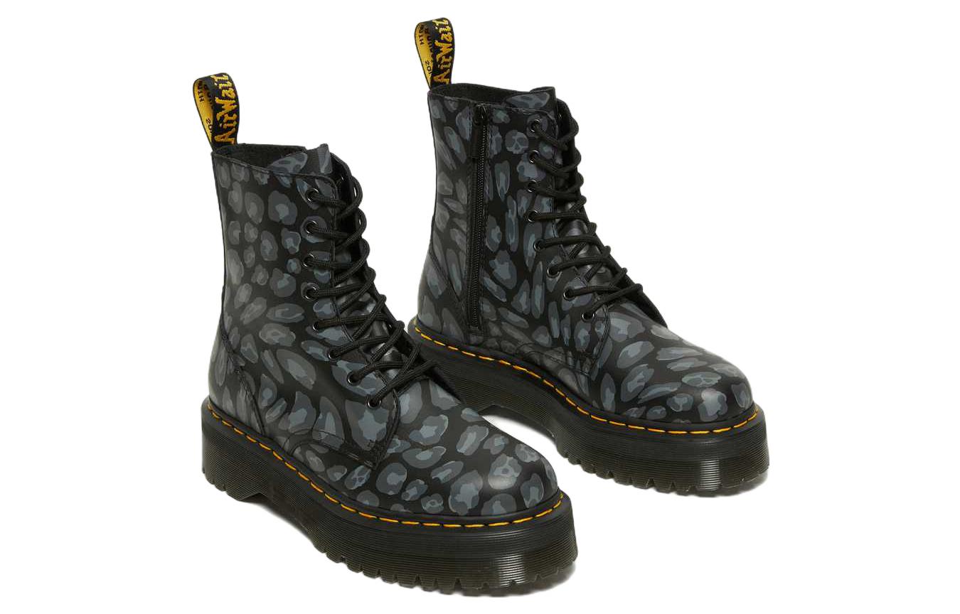 Lookbook Dr. Martens Jadon 'Black Leopard Print' 27891001