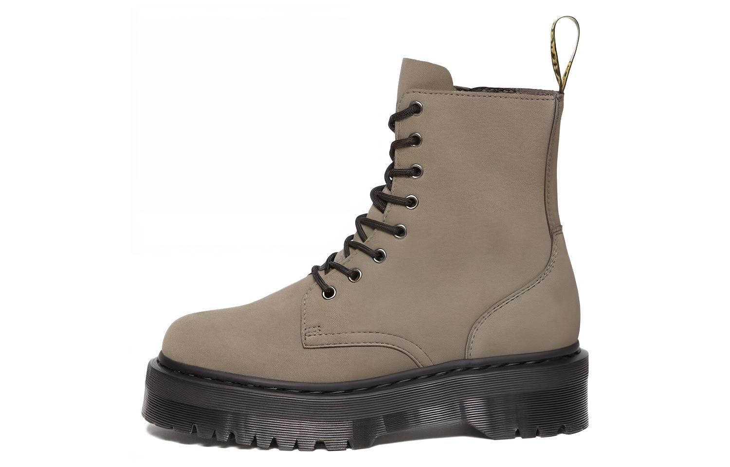 Dr. Martens Jadon 'Nickel Grey Velvet' 31296059