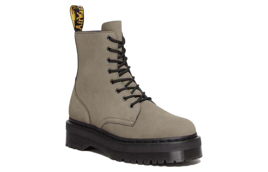 Lookbook Dr. Martens Jadon 'Kelabu Velvet Nickel' 31296059